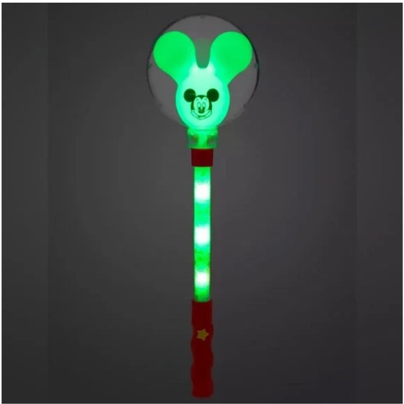 DISNEY PARKS MICKEY BALLOON LIGHT-UP WAND NEW WITH PROTECTIVE COVER AND TAGS - Picture 8 of 11